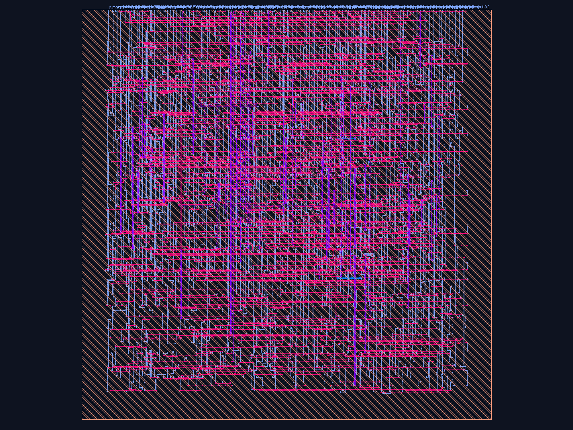 Digital block — routed on a real PDK